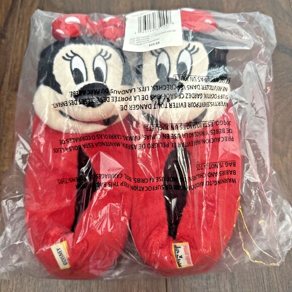 Disney | Macy's Kids Limited Edition Minnie Mouse Balloon 3D Slippers M/L(13-4) - Picture 5 of 9